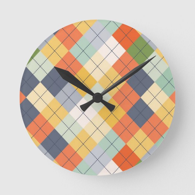 Horloge Ronde Arrière - plan de pull 2 (Recto)