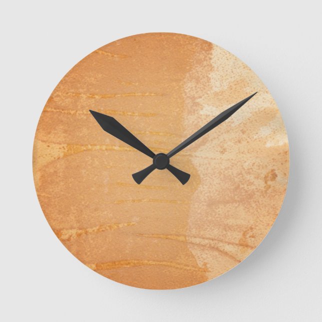 Horloge Ronde Arrière - plan texturisé (Recto)
