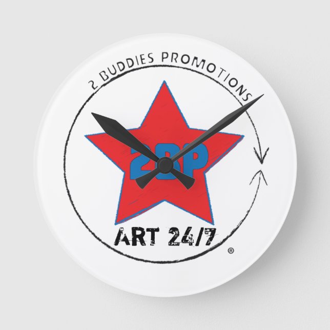 Horloge Ronde Art 24/7 (Recto)