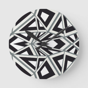 Horloge Ronde Art abstrait