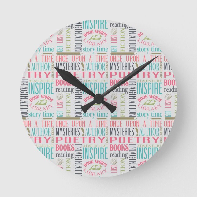 Horloge Ronde Art du métro de la bibliothèque (Recto)