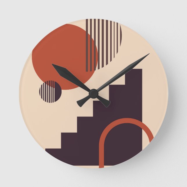 Horloge Ronde Art moderne des murs (Recto)