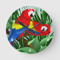Art Scarlet Macaw