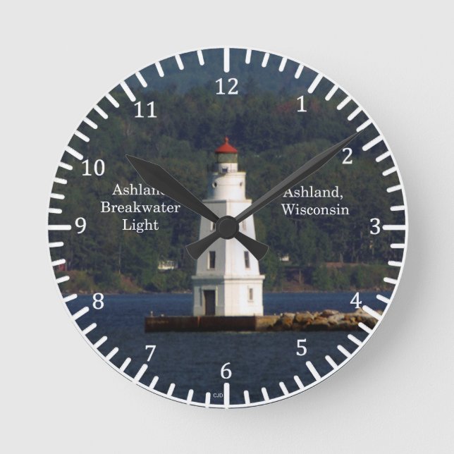 Horloge Ronde Ashland Light clock (Recto)