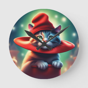 Horloge Ronde assistant cat