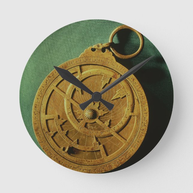 Horloge Ronde Astrolabe (cuivre) (Recto)