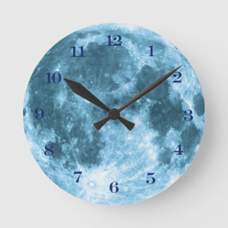 Horloge Ronde Astronomie de l'espace astronaute nurserie Lune