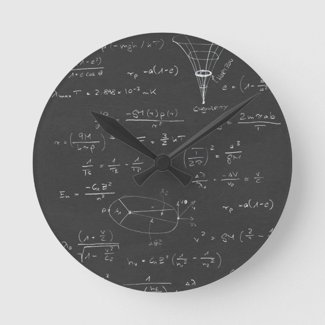 Horloge Ronde Astrophysics diagrams and formulas (Recto)