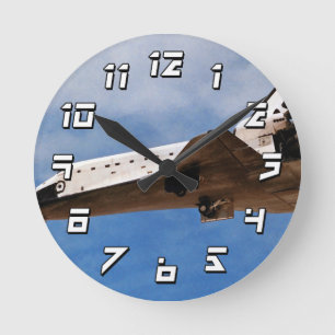 Horloge Ronde Atterrissage de la navette spatiale Atlantis STS-3