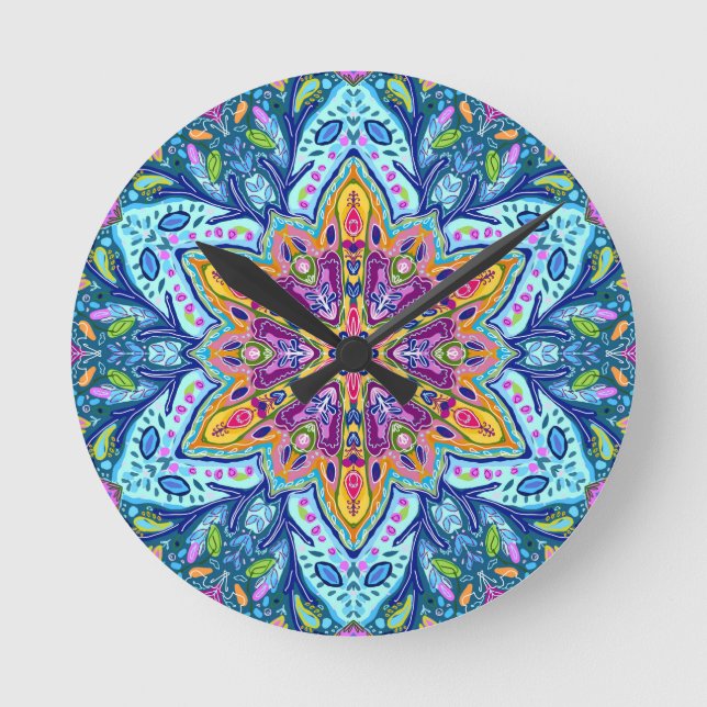 Horloge Ronde Au-delà d'une étoile (Recto)