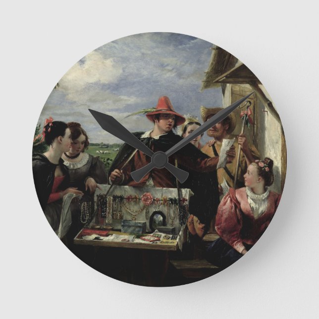 Horloge Ronde Autolycus, scène "du conte d'un hiver", 1836 (Recto)