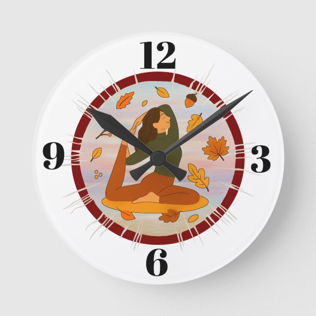 Horloge Ronde Automne (Recto)