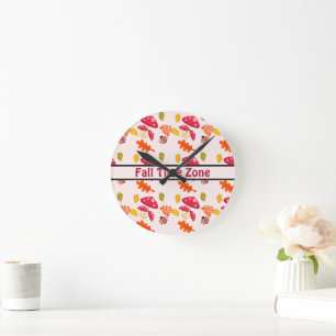 Horloge Ronde Automne