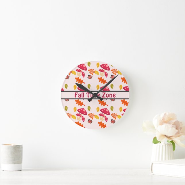 Horloge Ronde Automne (Maison)