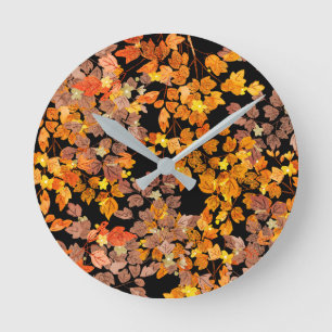 Horloge Ronde Automne