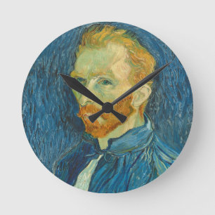 Horloge Ronde Autoportrait de Vincent van Gogh , 1889