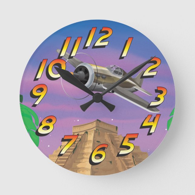Horloge Ronde Aventure inca (Recto)