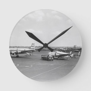 Horloge Ronde Avions