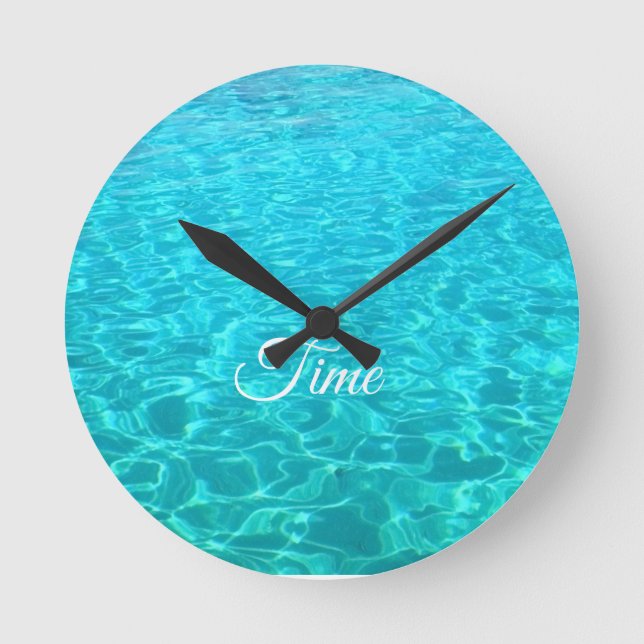 Horloge Ronde Azure water of Red sea (Recto)