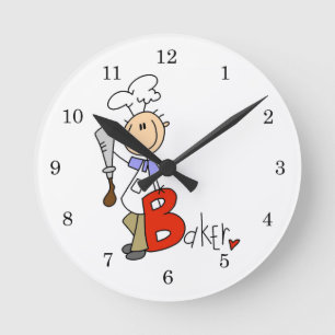 Horloge Ronde B est pour Boulanger