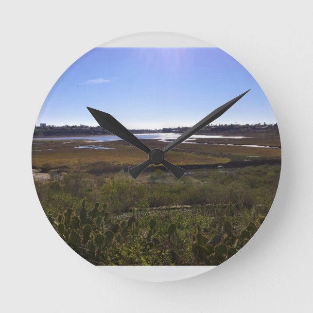 Horloge Ronde Back Bay, Newport Beach, Californie (Recto)