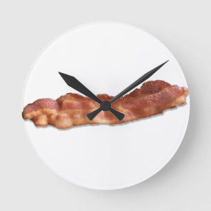 Horloge Ronde Bacon Strip
