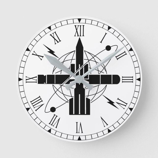 Horloge Ronde badge de la Direction de l'ET (Recto)