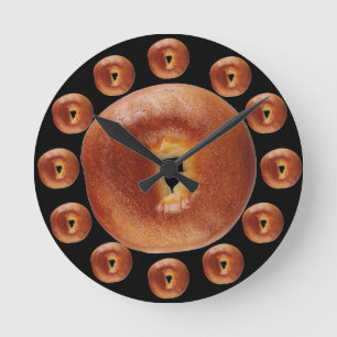Horloge Ronde Bagel