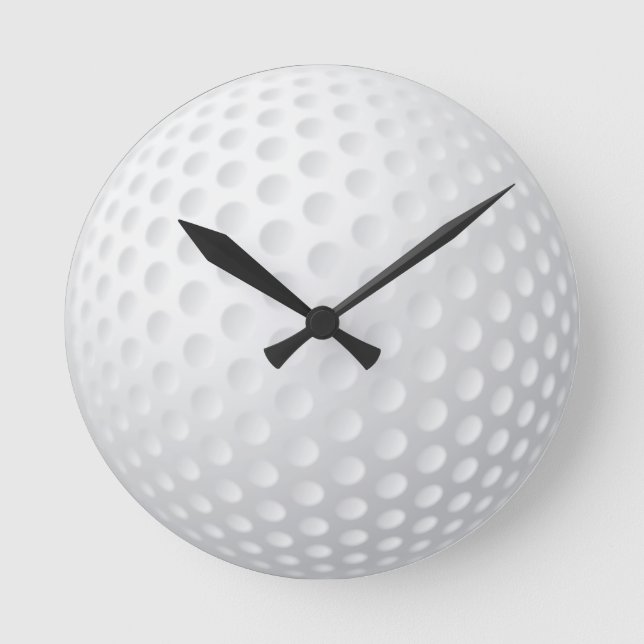 Horloge Ronde Bal de golf (Recto)