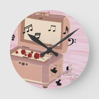 Horloge Ronde Ballerina Symphony in a Box - Ballerina Art