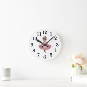 Horloge Ronde Ballerine