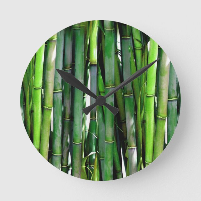 HORLOGE RONDE BAMBOU (Recto)