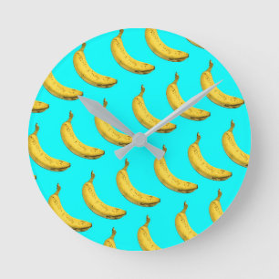 Horloge Ronde Banane