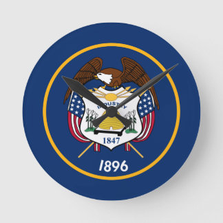 Horloge Ronde Bandeira de Utah