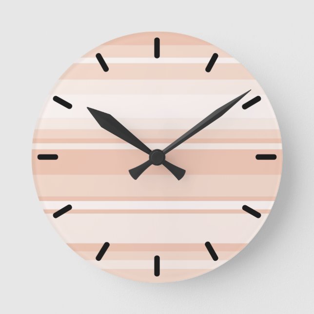 Horloge Ronde Bandes de broches (Recto)