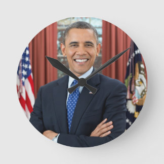 Horloge Ronde Barack Obama