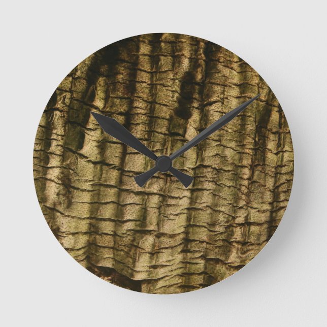 Horloge Ronde Barre de palmiers (Recto)