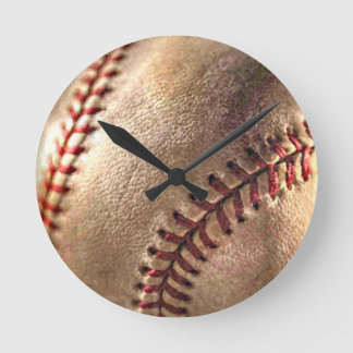 Horloge Ronde Base-ball