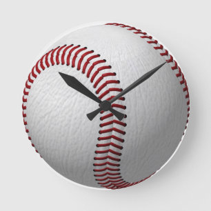 Horloge Ronde Baseball