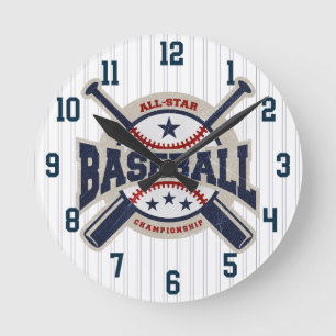 Horloge Ronde Baseball All Star Team Sport Sports