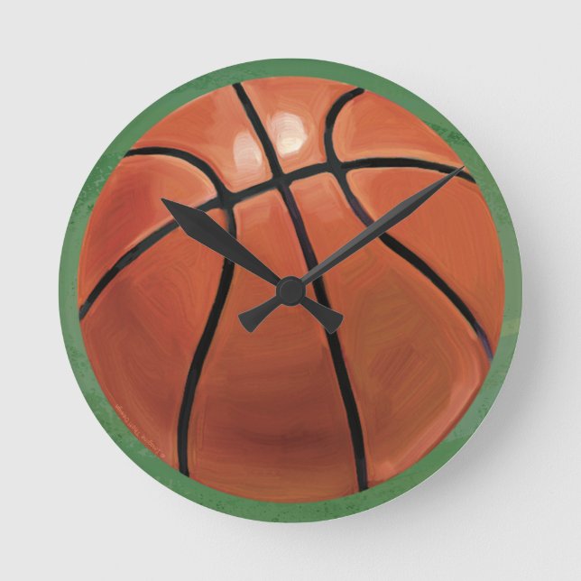 Horloge Ronde Basket (Recto)