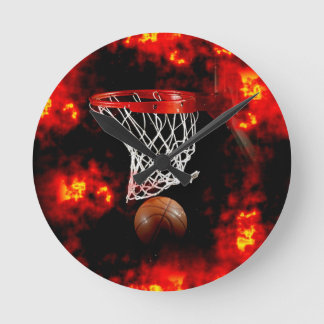 Horloge Ronde Basket