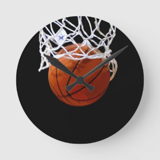 Horloge Ronde Basket-ball