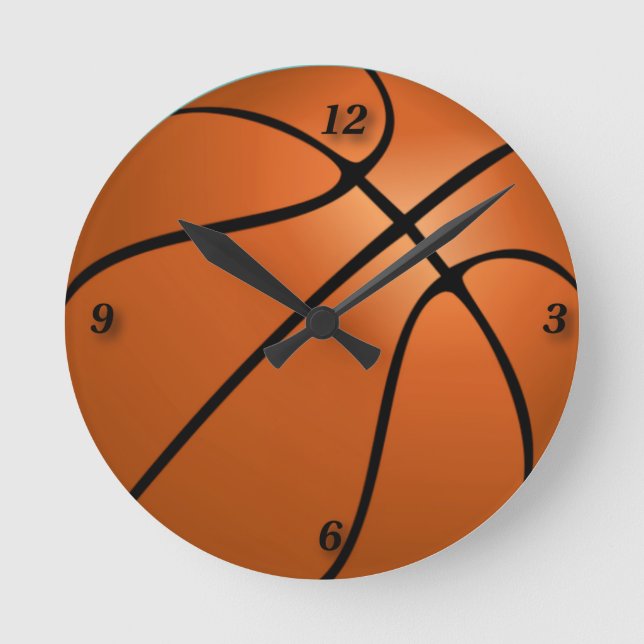 Horloge Ronde Basketball (Recto)