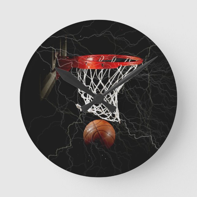 Horloge Ronde Basketball (Recto)