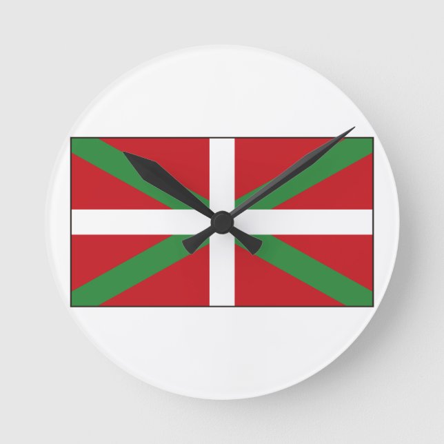 Horloge Ronde Basque Spain (Recto)
