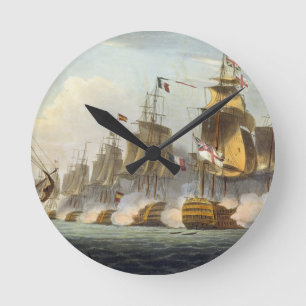 Horloge Ronde Bataille de Trafalgar, le 21 octobre 1805, de '