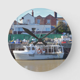 Horloge Ronde Bateau de pêche YH 34
