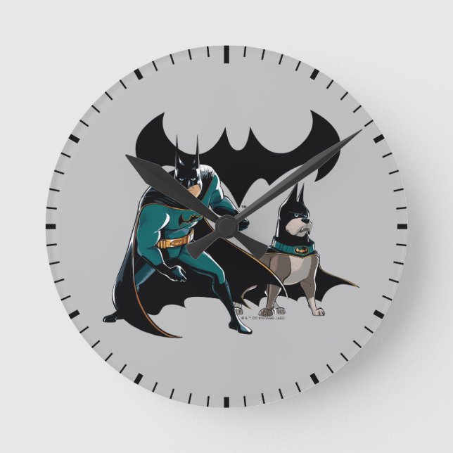 Horloge Ronde Batman & Ace (Recto)