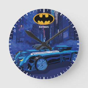 Horloge Ronde Batman Gotham City Night Patrol